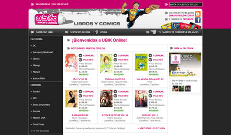 Ubik Libros y comics Online